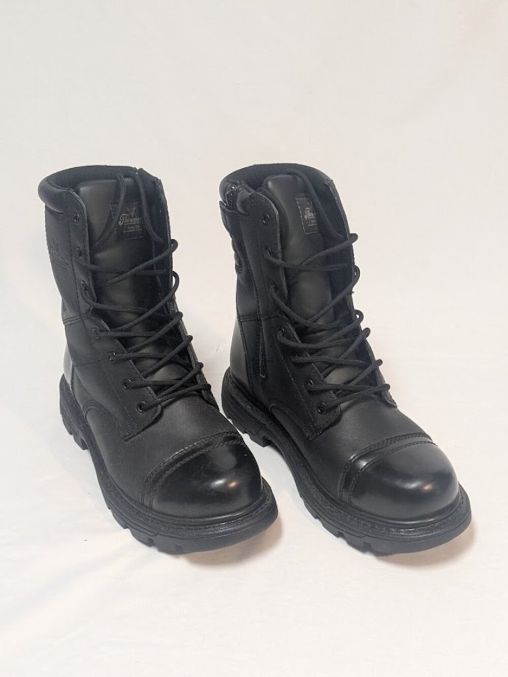LIKE NEW THOROGOOD MEN 10W GENFLEX2 TACTICAL JUMP BOOT polishable toe cap